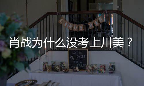 么没美校门口庆生肖战肖战粉为什为其引热议集川川美考上丝聚